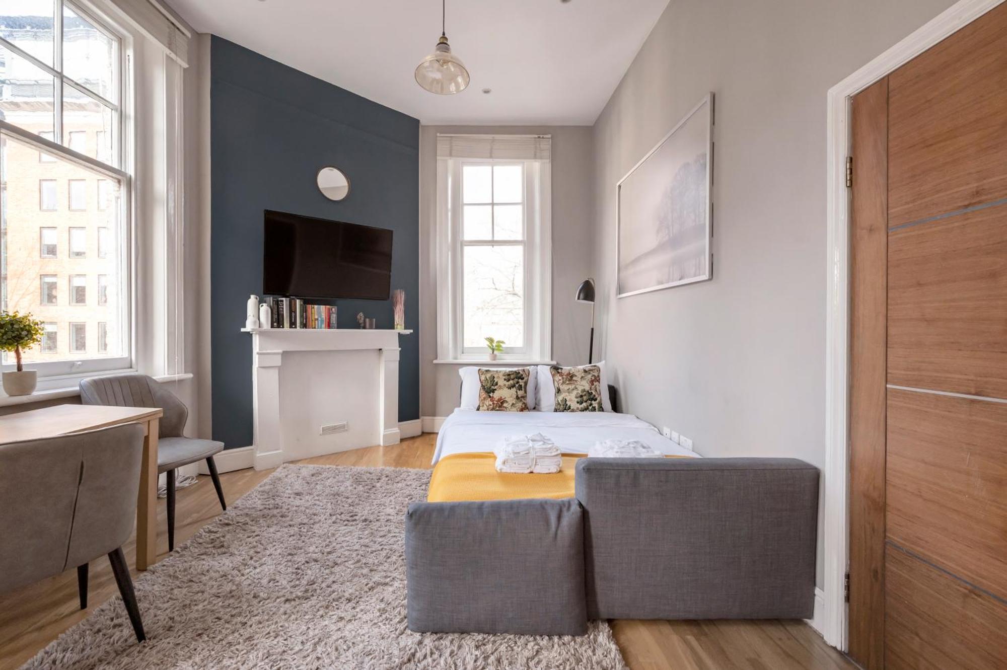 Sunny Corner Apartment In Center Of Лондон Екстер'єр фото